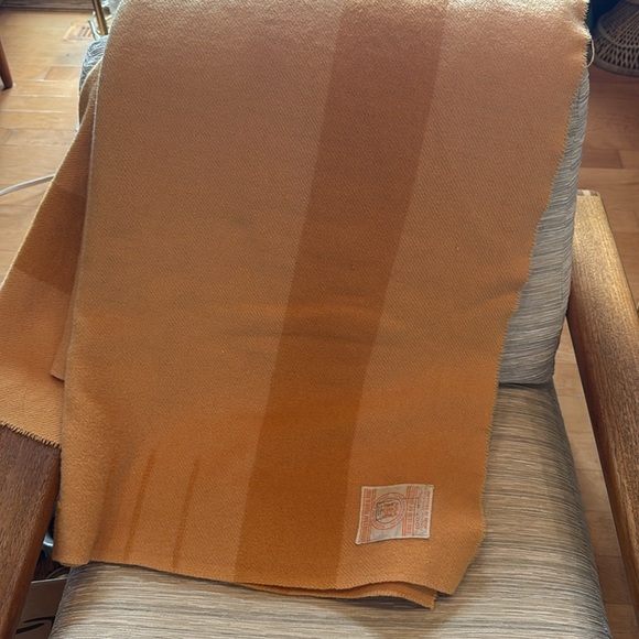 Hudson's Bay Company 60" x 86" Twin 3.5 Point Blanket cutter hole/staining - Picture 10 of 13